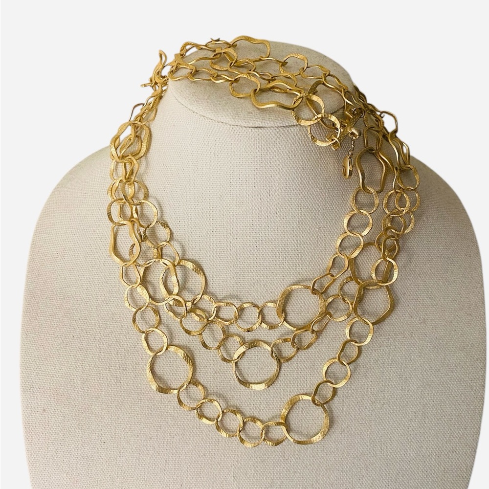 Hammered Gold Necklace and Bracelet
Hot! 🔥